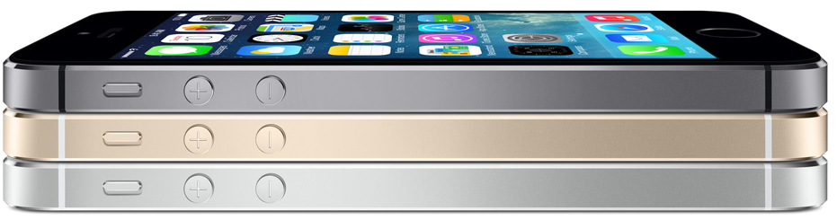 iPhone 5S zijkant kleuren