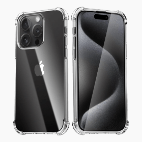 Anti burst case transparant iPhone 15 Pro Max                       
