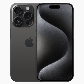 iPhone 15 Pro Max 1TB Titanium Zwart 