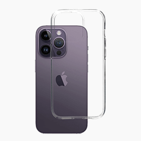 Transparante beschermhoes iPhone 14 Pro
