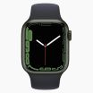 Refurbished Apple Watch Series 7 41mm aluminium groen wifi met zwart sportbandje
