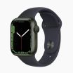 Refurbished Apple Watch Series 7 41mm aluminium groen wifi met zwart sportbandje