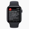 Refurbished Apple Watch SE 2022 40 mm aluminium zwart wifi met zwart sportbandje