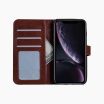 Bookcase bruin voor iPhone XR