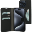 Wallet hoes Zwart voor iPhone 15 Pro Max                            