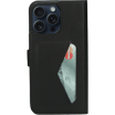 Wallet hoes Zwart voor iPhone 15 Pro Max                           