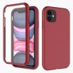 iPhone 11 screenprotector met rode hoes