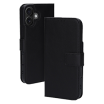 Zwarte bookcase voor iPhone 16