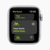 Refurbished Apple Watch SE 2020 40 mm aluminium zilver wifi met wit sportbandje