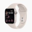 Refurbished Apple Watch SE 2022 40 mm aluminium goud wifi met roze sportbandje