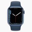 Refurbished Apple Watch Series 7 45mm aluminium blauw wifi met blauw sportbandje                            
