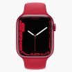 Refurbished Apple Watch Series 7 41mm aluminium rood 4G met rood sportbandje                            