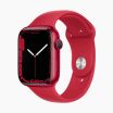 Refurbished Apple Watch Series 7 41mm aluminium rood 4G met rood sportbandje                            