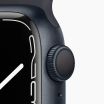 Refurbished Apple Watch Series 7 41mm aluminium zwart wifi met zwart sportbandje                            