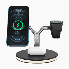 3-in-1 Draadloze oplader voor iPhone / Watch / Airpods                            