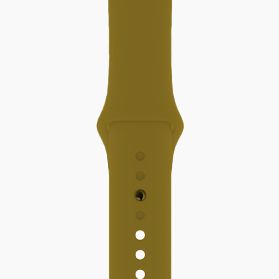 Apple Watch 44mm goud sportbandje
