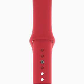 Apple Watch 40mm rood sportbandje
