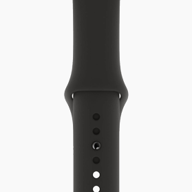 Apple Watch 40mm zwart sportbandje