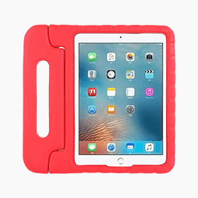 iPad Kinder Tablethoes Rood voor iPad 2017 & 2018                            