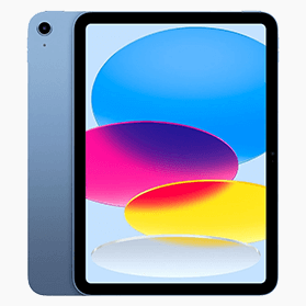 Refurbished iPad 2022 64GB Blauw Wifi + 5G (10.9-inch)                            