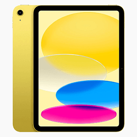 Refurbished iPad 2022 256GB Geel Wifi + 5G (10.9-inch)                            