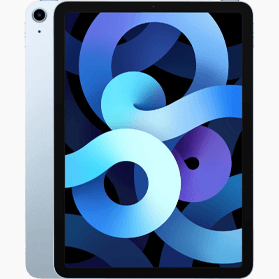 Refurbished iPad Air 2020 64GB Blauw