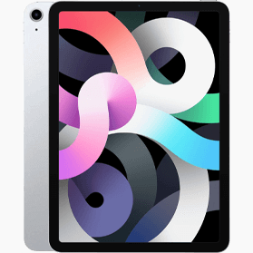 Refurbished iPad Air 2020 256GB Zilver 4G