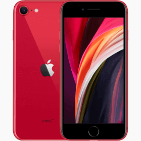 Refurbished iPhone SE 2020 64GB Rood 