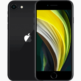 Refurbished iPhone SE 2020 64GB Zwart