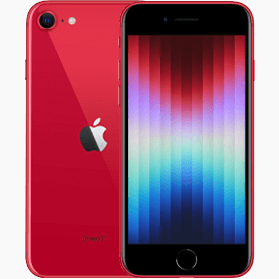 Refurbished iPhone SE 2022 64GB Rood