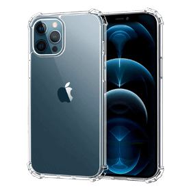 Anti Burst case transparant voor iPhone 12/12 Pro