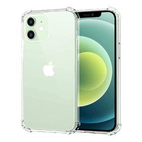 Anti Burst case transparant voor iPhone 12 Mini