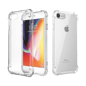 Anti Burst case transparant voor iPhone 7/8/SE2020/SE2022