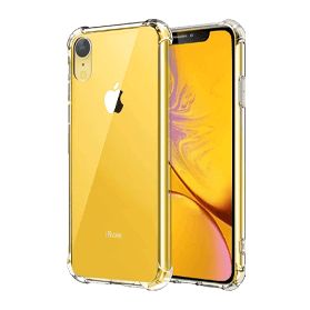 Anti Burst case transparant voor iPhone XR