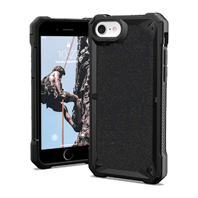 Anti Burst case zwart voor iPhone 7/8/SE2020/SE2022