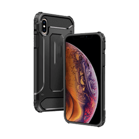 Anti Burst case zwart voor iPhone X / XS