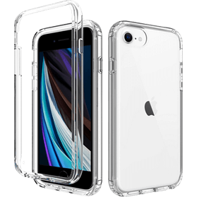 iPhone 7/8/SE2020/SE2022 screenprotector & hoes transparant