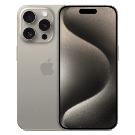 iPhone 15 Pro 128GB Titanium Zilver 