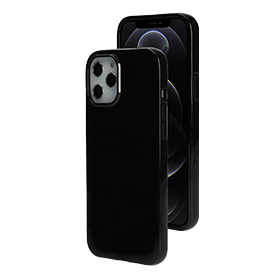 Zwarte beschermhoes iPhone 12 Pro Max