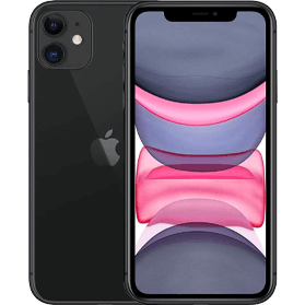 Refurbished iPhone 11 64GB Zwart