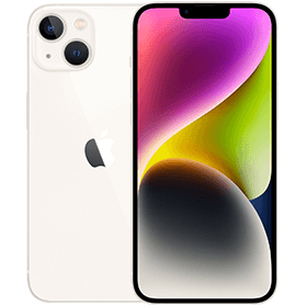 Refurbished iPhone 14 128GB Wit | Mét keurmerk Refurbished!