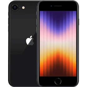 Refurbished iPhone SE (2022) 64GB Zwart