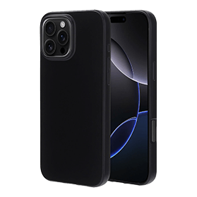 Zwarte beschermhoes iPhone 16 Pro Max