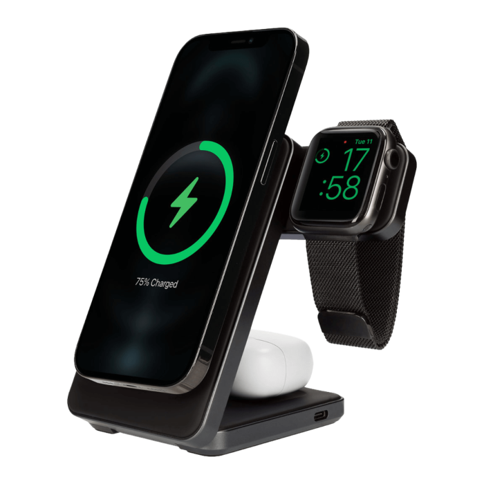 3-in-1 Draadloze oplader voor iPhone / Watch / Airpods 15W