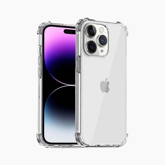 Anti Burst case trans voor iPhone 14 Pro Max