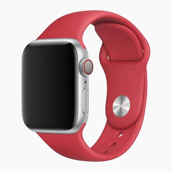 Apple Watch 40mm rood sportbandje