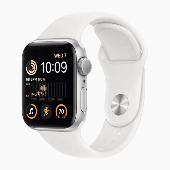 Apple Watch 44mm wit sportbandje
                            