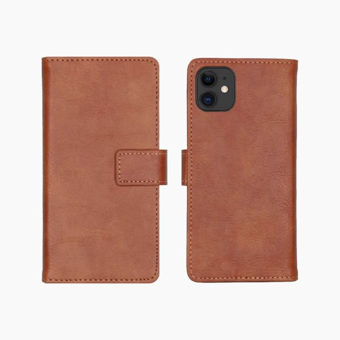 Bookcase bruin voor iPhone 11
