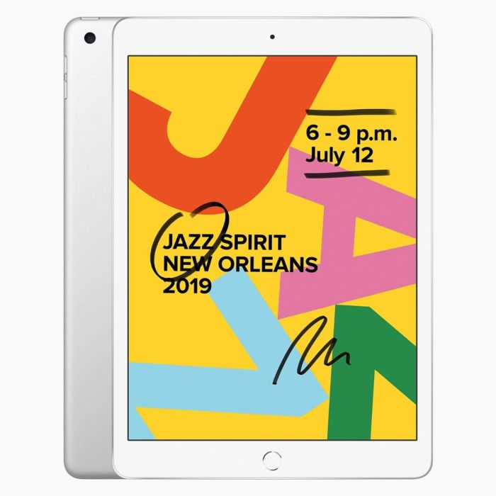 Refurbished iPad 2019 Silver 128GB Wifi