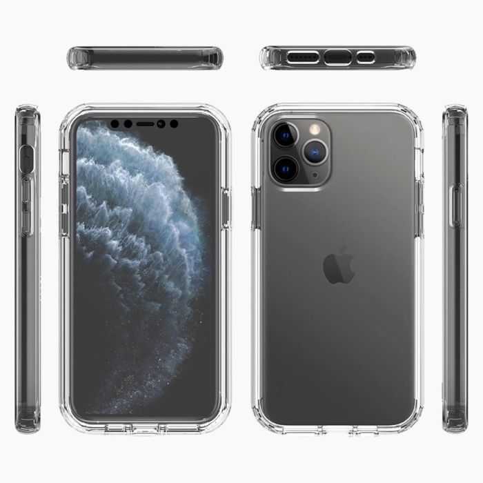 iPhone 11 Pro screenprotector & transparante hoes